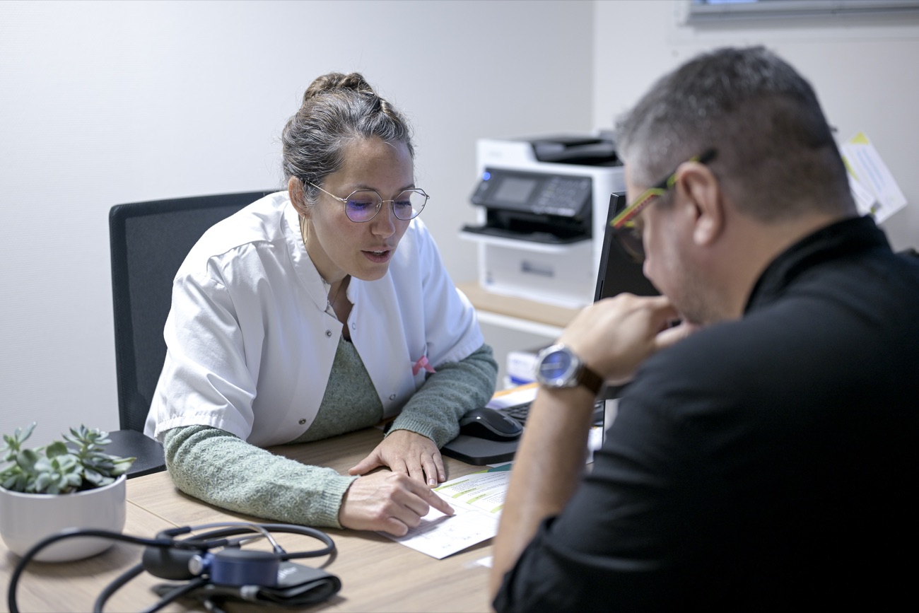 Visite médicale en santé au travail